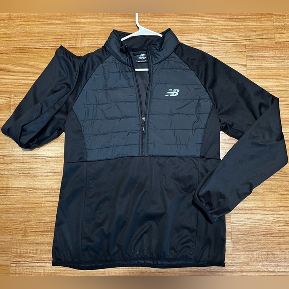 New Balance black half zip jacket - Women’s Large - Picture 1 of 6